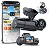 Vantrue N4S 3 Channel Front Inside Rear Dash Cam, 2.7K+1440P+1440P WiFi Dash Camera w/PlatePixâ¢, STARVIS 2 x HDR x IR Night Vision, Voice Control, GPS, 24/7 Parking Mode, LTE Support, Support 1TB Max