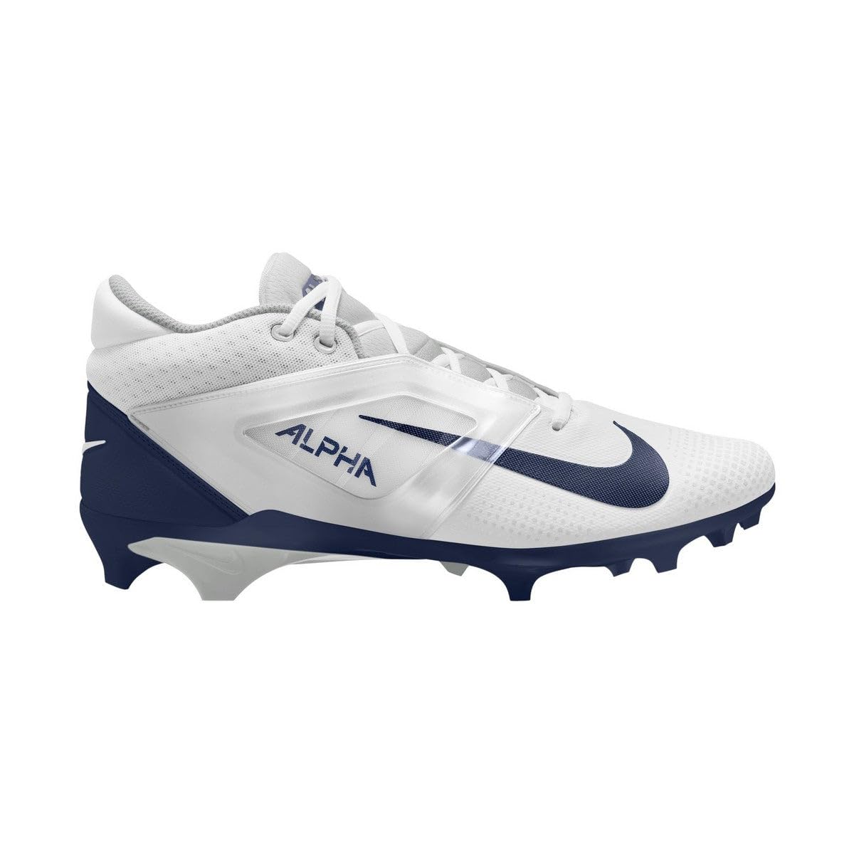 Nike Alpha Menace 4 Elite Football Cleats (FD7036-600, University Red/Team Red/Black/White)