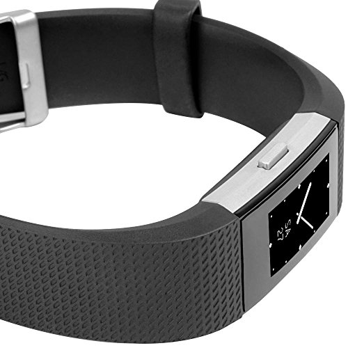 Skinomi Screen Protector Compatible With Fitbit Charge 2 (6-Pack)(Full Coverage) Clear Techskin Tpu Anti-Bubble Hd Film #TOP5