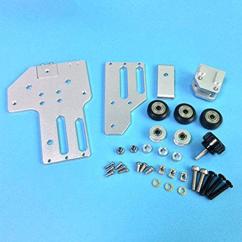 Lysee 3D Printer Parts & Accessories - 2040 Aluminum Profile XZ axis synchronous Belt Stretching straightening tensioner 3D Printer Accessories - (Color: Silver)