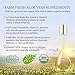 AloeCure VeraFlex Natural Joint Health Supplement with USDA Organic Aloe Vera - Plant-Based Capsules to Support Comfort, Mobility and Flexibility - All-Natural Formula, 60 Capsules