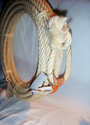 40 Ft Rodeo Rope Lasso - Lariat Riata Western Agave Maguey Straw From Mexico #TOP3