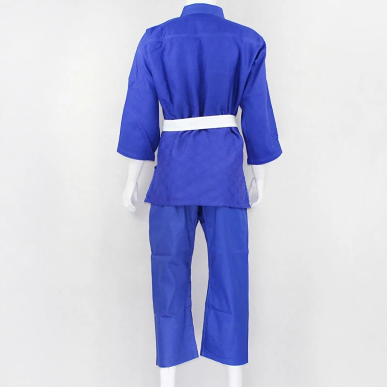 Judoanzug Judo-Gi-Uniform-Kostüme, langärmeliger Karate-Anzug for Profis, Anfänger, Judo-Anzüge, Blau