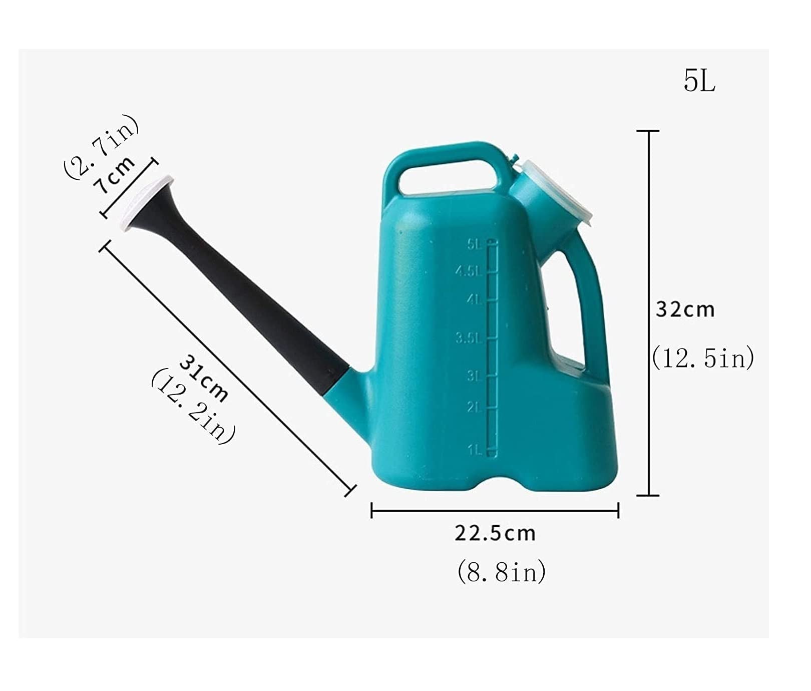Arrosoir Arrosoir Pour Plantes D'intérieur Arrosoir En Plastique Avec Long Bec Pour Plantes De Jardin En Plein Air Bonsaï Arrosoir Arrosoir Plante Interieur ( Blue : Blue , Size : 45*22.5*32cm )