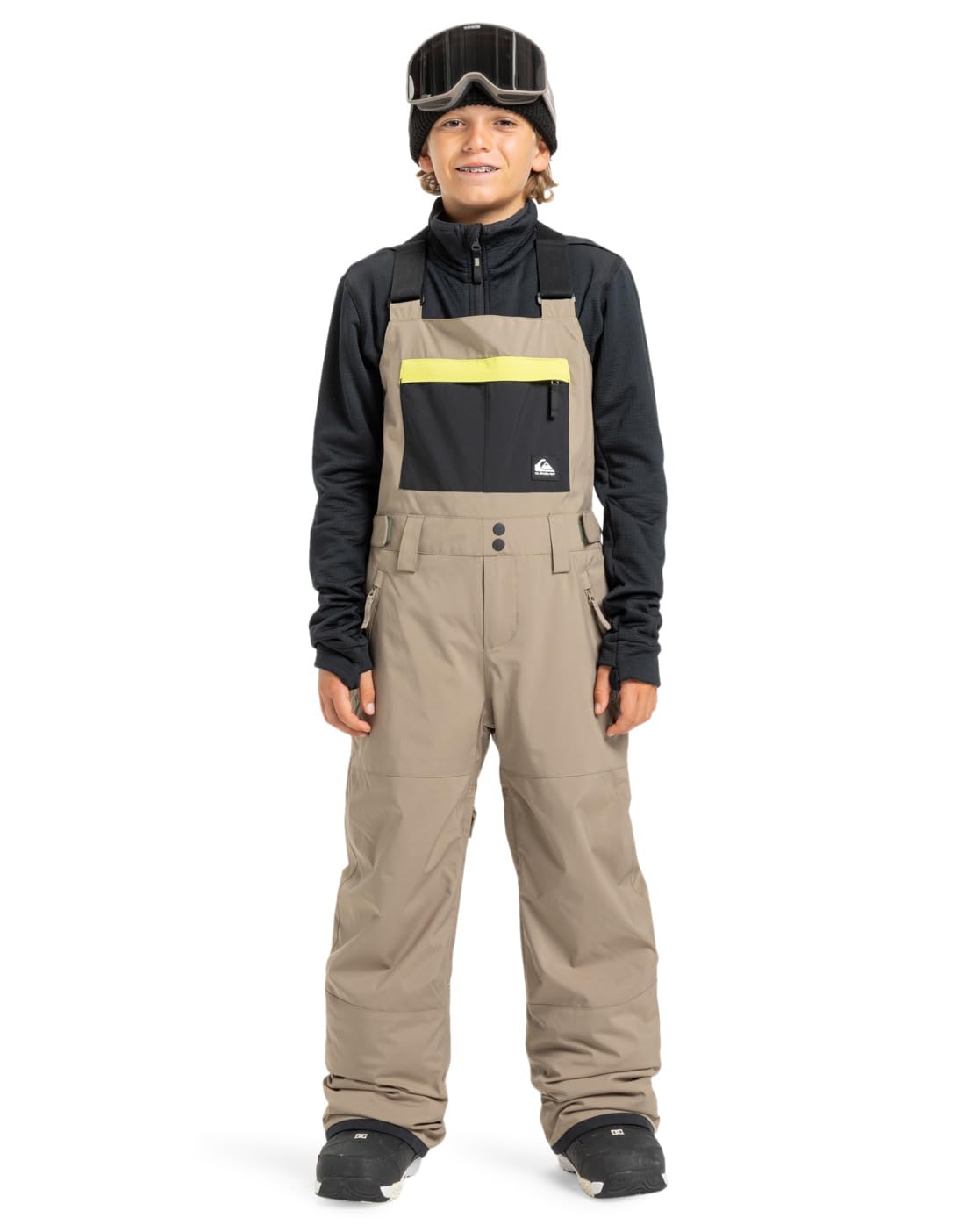 Quiksilver Mash Up - Funktionelle Schneelatzhose - 8 - Beige.