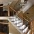 Contemporary Single Ring Stair Iron Balusters (10-Pack) Modern Hollow One Ring Circle Metal Railing Spindles 1/2" x 44" Tall Real Satin Black NOT Matte