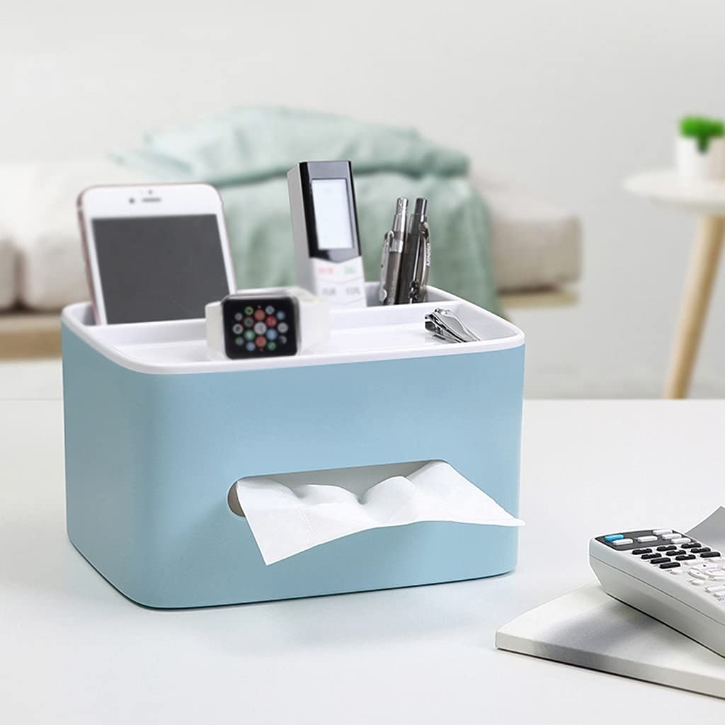 Stifthalter for den Schreibtisch, multifunktionaler Stifthalter, kreative Taschentuchbox, Papierhalter, Stiftehalter, Schreibtisch, Zuhause, Wohnzimmer, Esszimmer, einfache modische Aufbewahrungsbox,