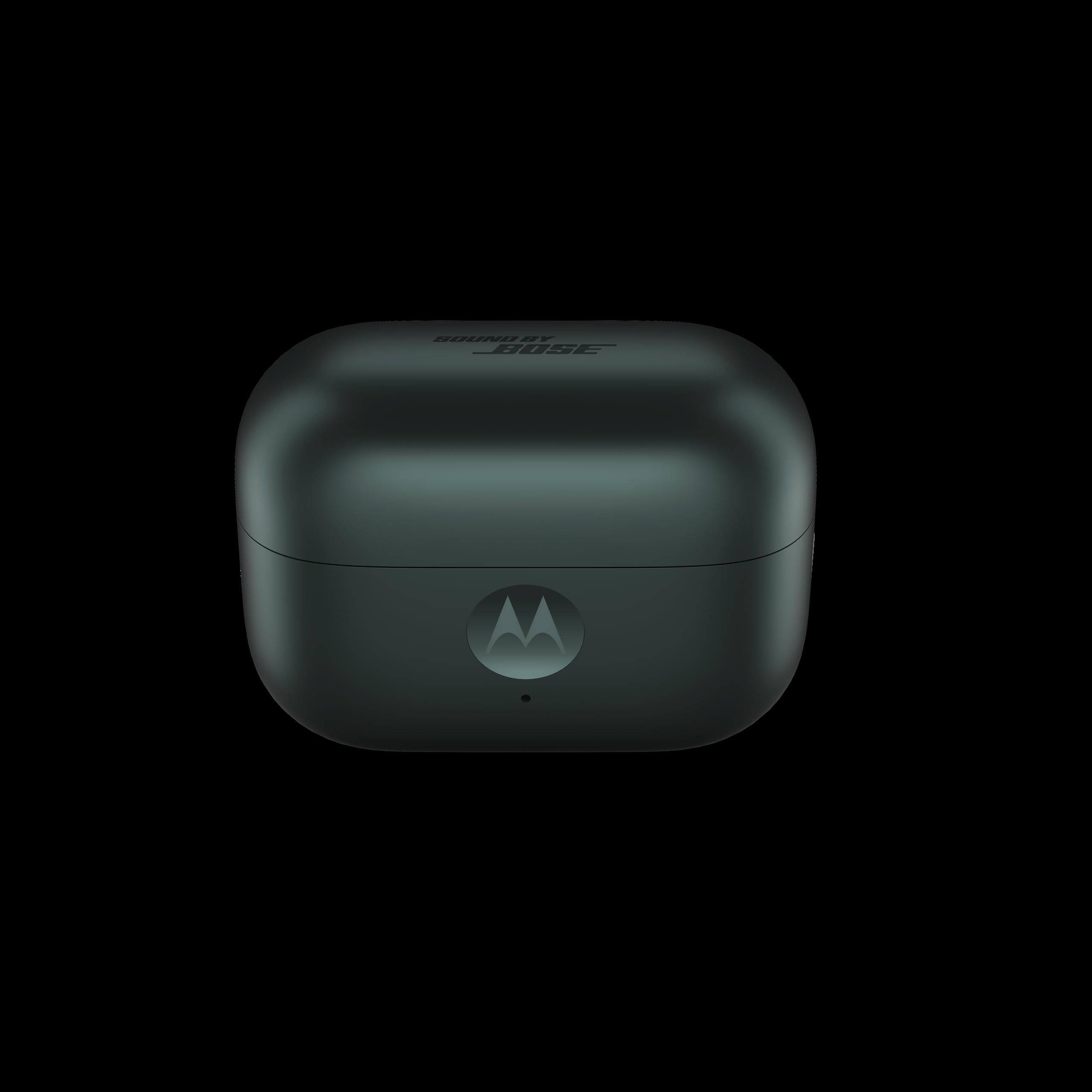 Zestawy słuchawkowe Moto Buds Loop Color Pantone Trekking Green, Open-Ear Design, Integracja ze smartfonami, Sound by Bose, zaawansowany mikrofon, wodoodporna konstrukcja, długa żywotność baterii