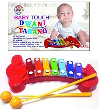 TOYZTREND Musical Dwani Tarang Xylophone - Assorted Colors - Educational Instrument for Little Kids - image, photos