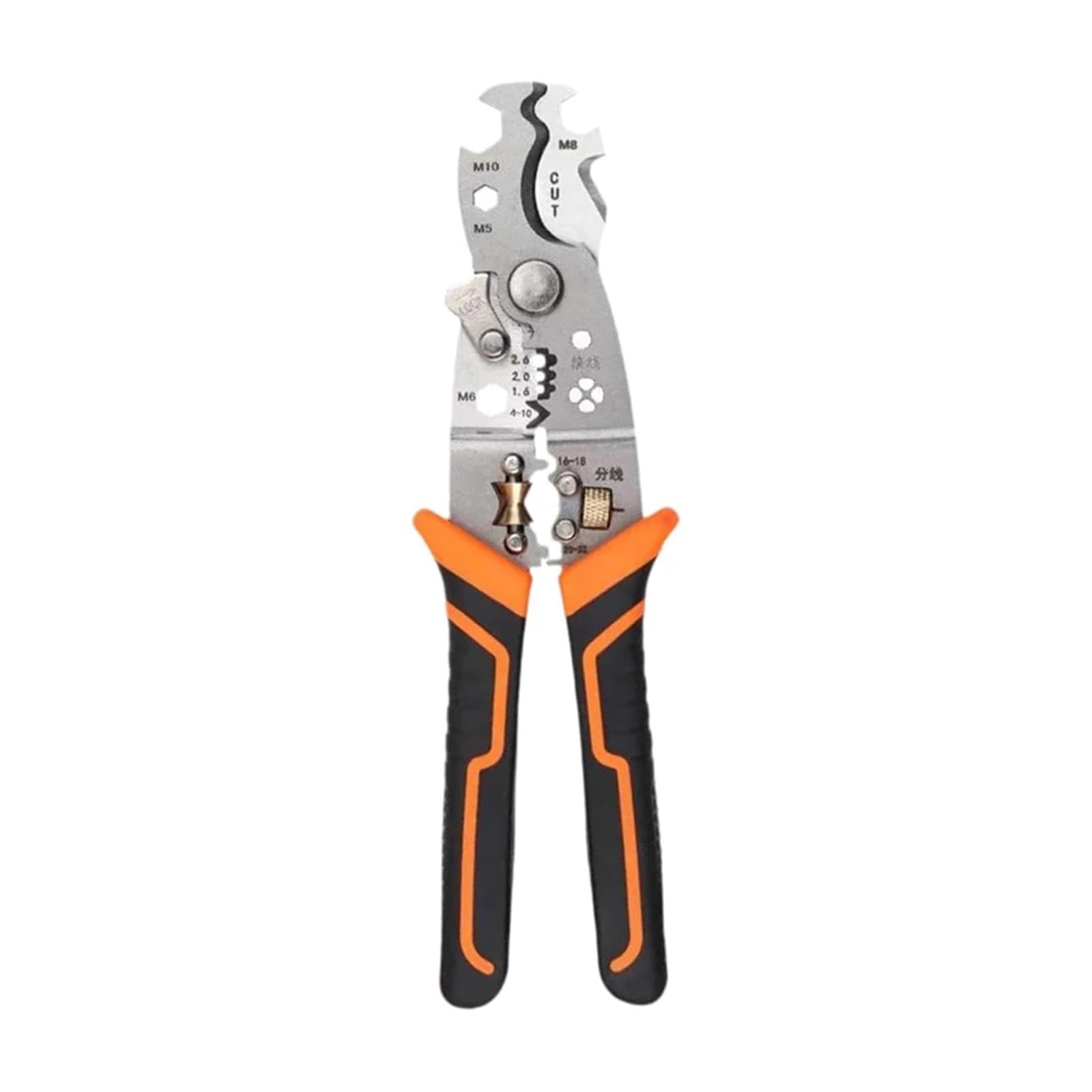 Multifunctional Electrician Pliers, 1pcs Wire Stripper Separator, Cutting and Crimping Tool for Cable Repair and Installation