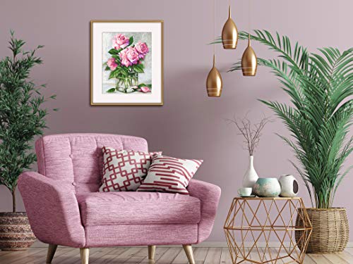 Schipper 609240828 Malen nach Zahlen - Rosen für Dich - Bilder malen für Erwachsene, inklusive Pinsel und Acrylfarben, 24 x 30 cm – Bild 6