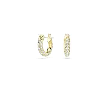 Amazon.com: Swarovski Dextera hoop earrings, Pavé, Mini