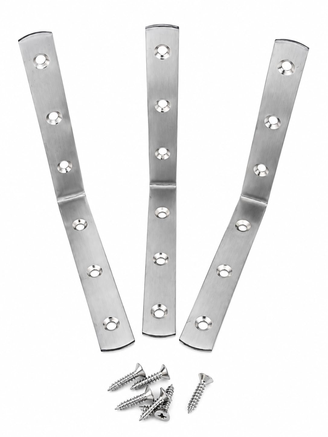 Stainless Steel L Clamp Bracket 20mm x 25mm with SS Screw | Heavy Duty Right Angle Corner Support | SS L Bracket for Furniture, Shelf & Cabinet Fixing (1 inch, Pack of 4) — Amazon image 10
