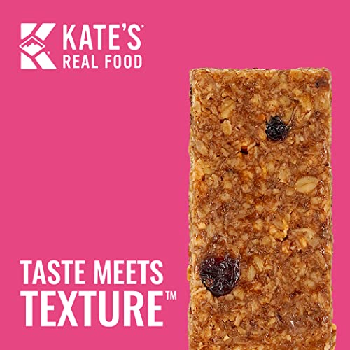 Kate’s Real Food Organic Energy Bars, Non-Gmo, All-Natural Ingredients, Gluten-Free And Soy-Free Healthy Snack With Natural Flavors, Oatmeal Cranberry & Almond (Pack Of 12) #TOP1