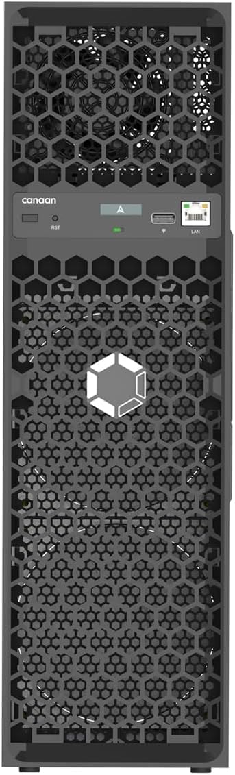 in US Stock Canaan Avalon Q 90TH/s BTC Miner 18.6J/TH 1674W ASIC Miner, Quiet Home Mining, Original Power Cord Included