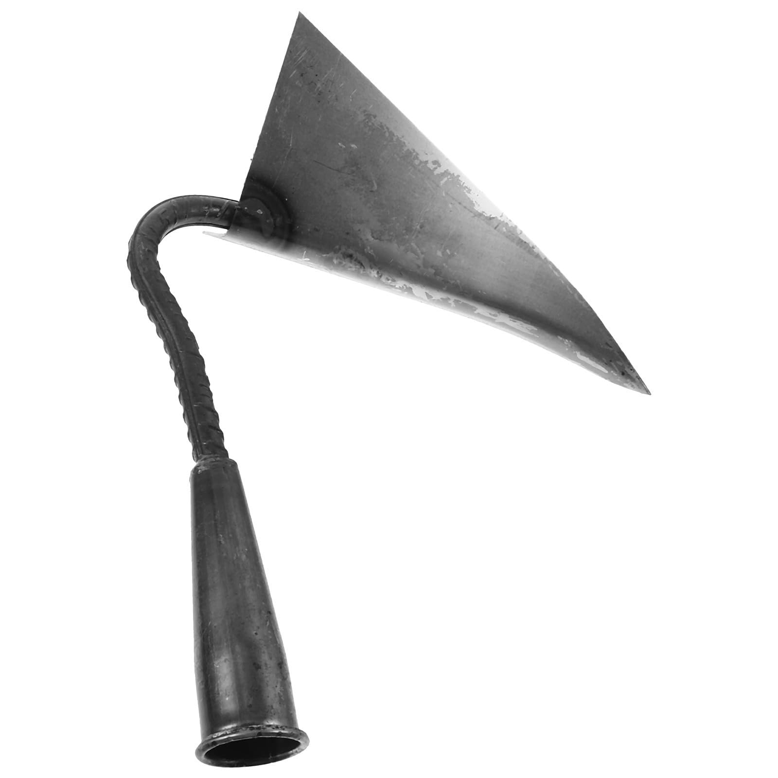 TOYANDONA Zappetta da Giardino in Acciaio Inox, Testa per Zappetta da Orto, Nera, Resistente alla Deformazione, Giunti Robusti, per e Vivai, per Appassionati di Giardinaggio