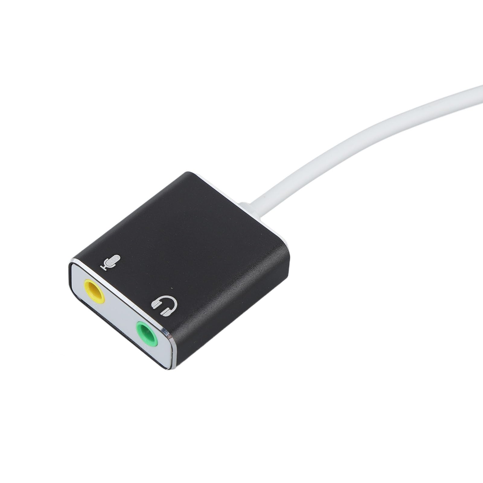 Aatraay USB C Microphone Type C Sound Card 7.1 Channel USB External Sound Card Type C to 3.5mm Headphone Jack