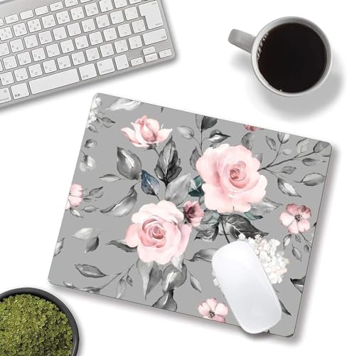Image of Premium-Textured Mouse Pad, Non-Slip Rubber Base Mousepad for Laptop, Computer & PC, 9.5x7.9 in - Enhanced Precision, Ergonomic Comfort, Ideal for Gaming & Office (OMA-13)