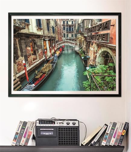 Puzzle Compact 1000 pièces : Canal de Venise Clementoni Puzzles - vue 7