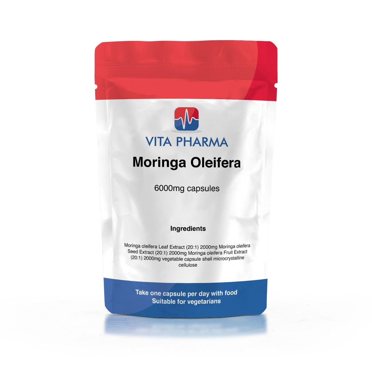 VITA PHARMA Moringa Oleifera 6000mg 120 Capsules