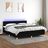 Cet ensemble de lit coffre design intègre un sommier à lattes robuste et un matelas confortable, offrant une solution de literie complète pour votre chambre adulte ou votre chambre d'amis. Les bandes LED réglables créent une atmosphère personnalisable et apaisante.