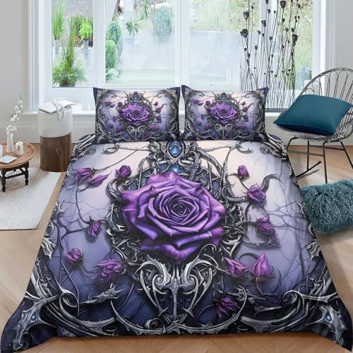 Housse de couette hypoallergique pour peau sensible microfibre