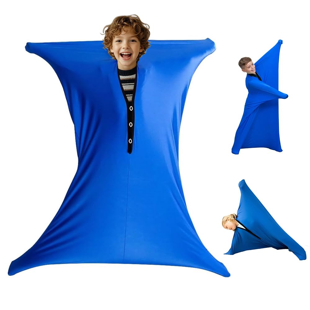 Sensory Body Sock, 47" x 27" Full-Body Wrap Stretchy Body Sox
