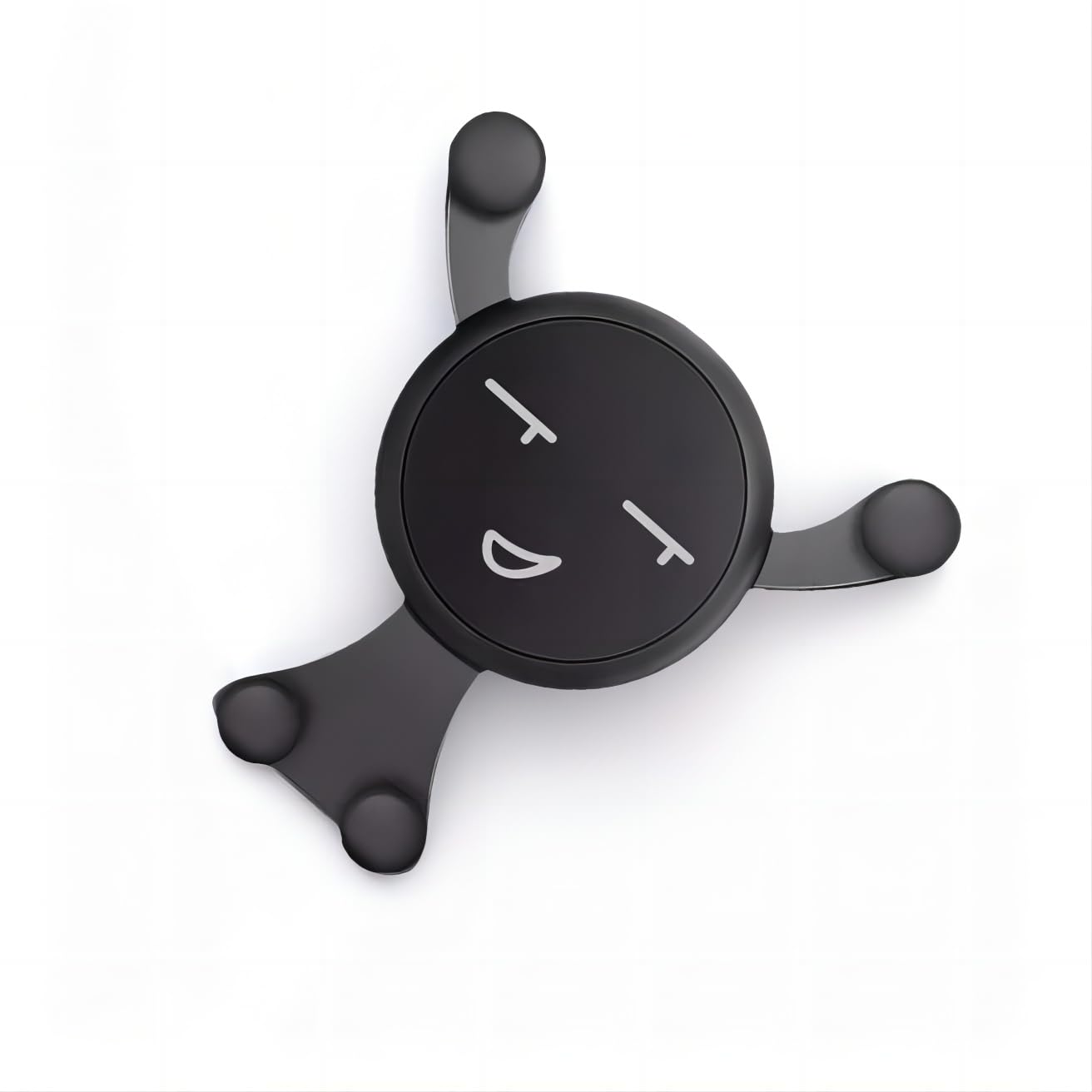 LXQTAO Car Mount – Cartoon Car Phone Holder with Air Vent Clip, Ideal for 4.0-6.0 Inch Smartphones – Your Ultimate Travel Companion (Black)