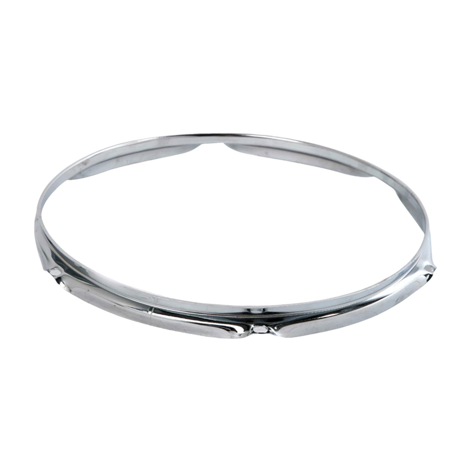 Percussion Instrument Hoop, Drum Hoop Replacement Instrument Parts, 6 Hole Drum Rim Snare Drum Batter for Performance, Maintain, Daily Use, 12inch