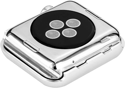 Miniatura 8 de Aleación de aluminio brillante Rhinestone Smartwatch Funda protectora parachoques para serie Sport Edition Plata