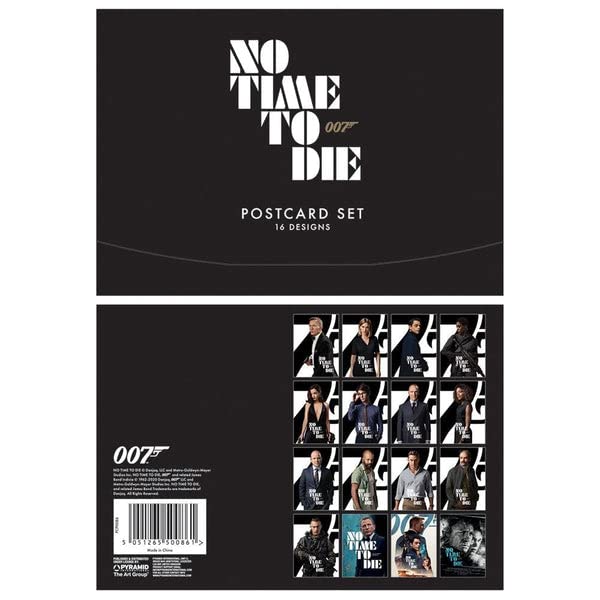 Amazon | 007 JAMES BOND NO TIME TO DIE POSTCARD SET/ノー