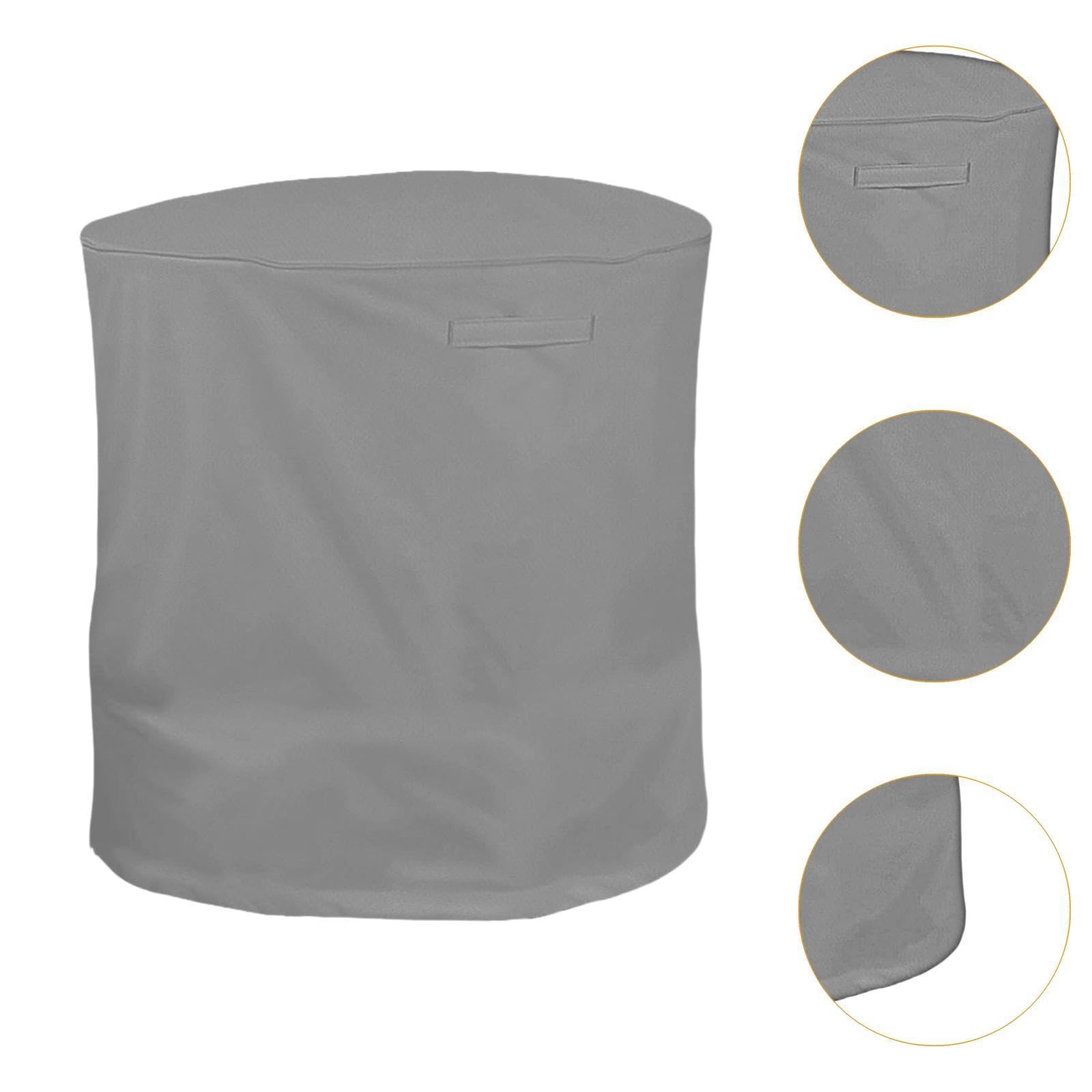 Cubierta para Trituradora de Madera, Resistente Al Agua Y Al Viento, Cubierta Eléctrica Oxford para Trituradora de Césped Y Patio, Gris
