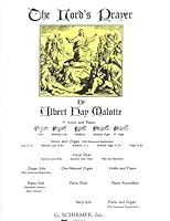 The Lord's Prayer ... Vocal Duet. Soprano and Alto. Soprano and Tenor. Alto and Baritone, etc. < Arranged by Carl Deis. > B0000CZDLW Book Cover