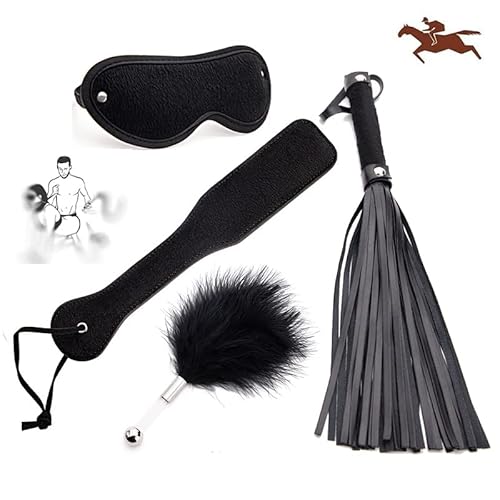 RiaKona Whip en cuir équestre professionnel, Sports Hair Band, pour les compétitions d'entraînement Cover