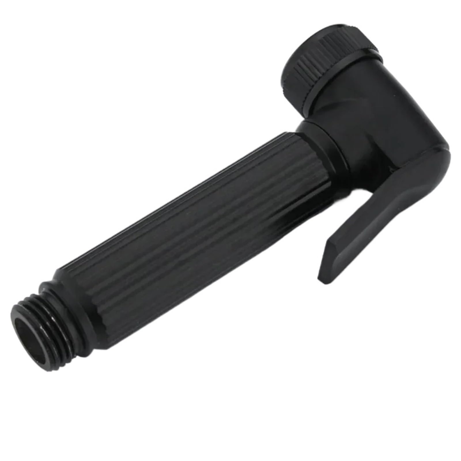 ZYCHSJXA Bathroom Accessories Bidet Sprayer Faucet Black Gold Self Cleaning Sliver for 1/2" Connection Hoses(Black)