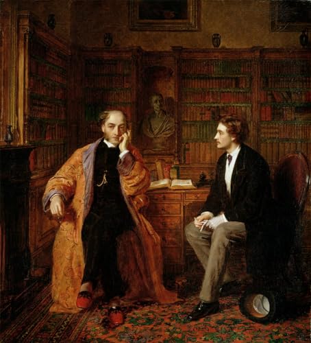 Affiche toile Espoir de William Powell Frith pour habiller un grand mur vide de bureau 60x90cm