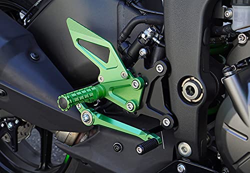 Amazon | NINJA ZX-6R (19-) ZX636G バックステップ 緑 SNIPER 