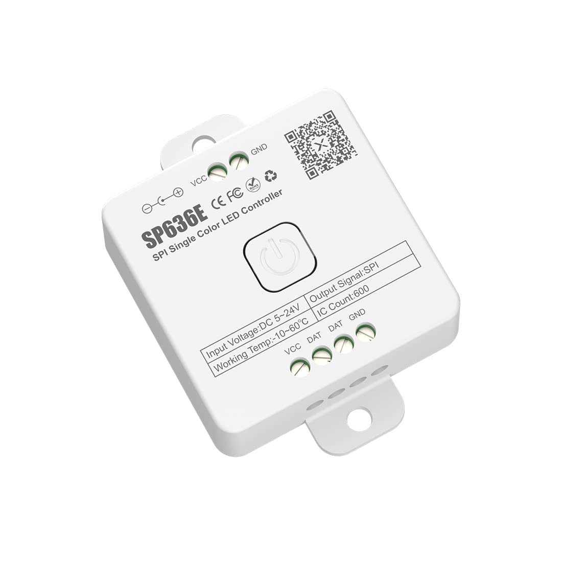 Amazon.co.jp: BTF-LIGHTING SP636E 単色IC LEDコントローラー