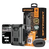 SPYPOINT FORCE-4K Starter Pack Trail Camera, 4K Video 48MP, Non-Cellular, Low-Glow LEDs Night...