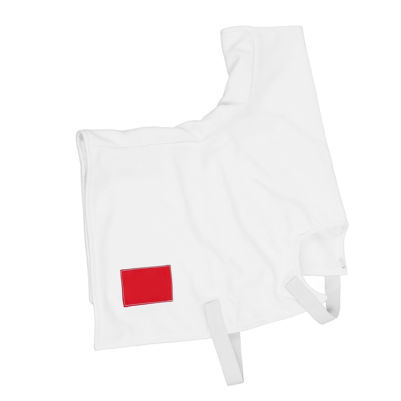 Yosoo Health Gear Fechtweste, Verdickter, Stichsicherer Fechtanzug aus Stoff, CE350N, Atmungsaktives Futter, Verstellbarer Schultergurt, Verstärkte Nähte, für Training, Wettkampf, Erwachsene