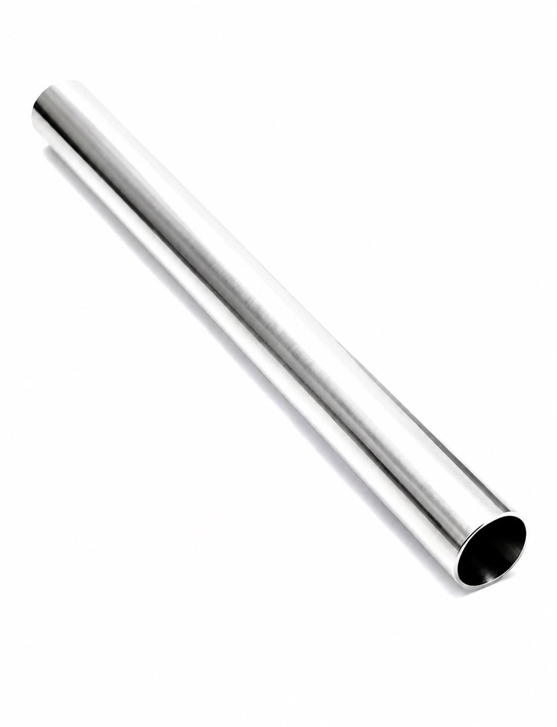 Tubo acero inoxidable 304 para construcción, mecanizado y bricolaje | Tubo redondo hueco,sin soldadura,acabado pulido,pared uniforme,varias medidas(25x4x1000mm)