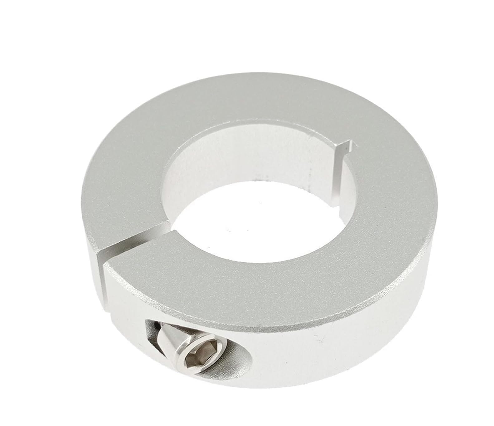 Localisateur de bague de retenue d'arbre de limite de type ouvert à anneau fixe - Bague de serrage anodisée en alliage d'aluminium for machines et industrie(30x55x15)