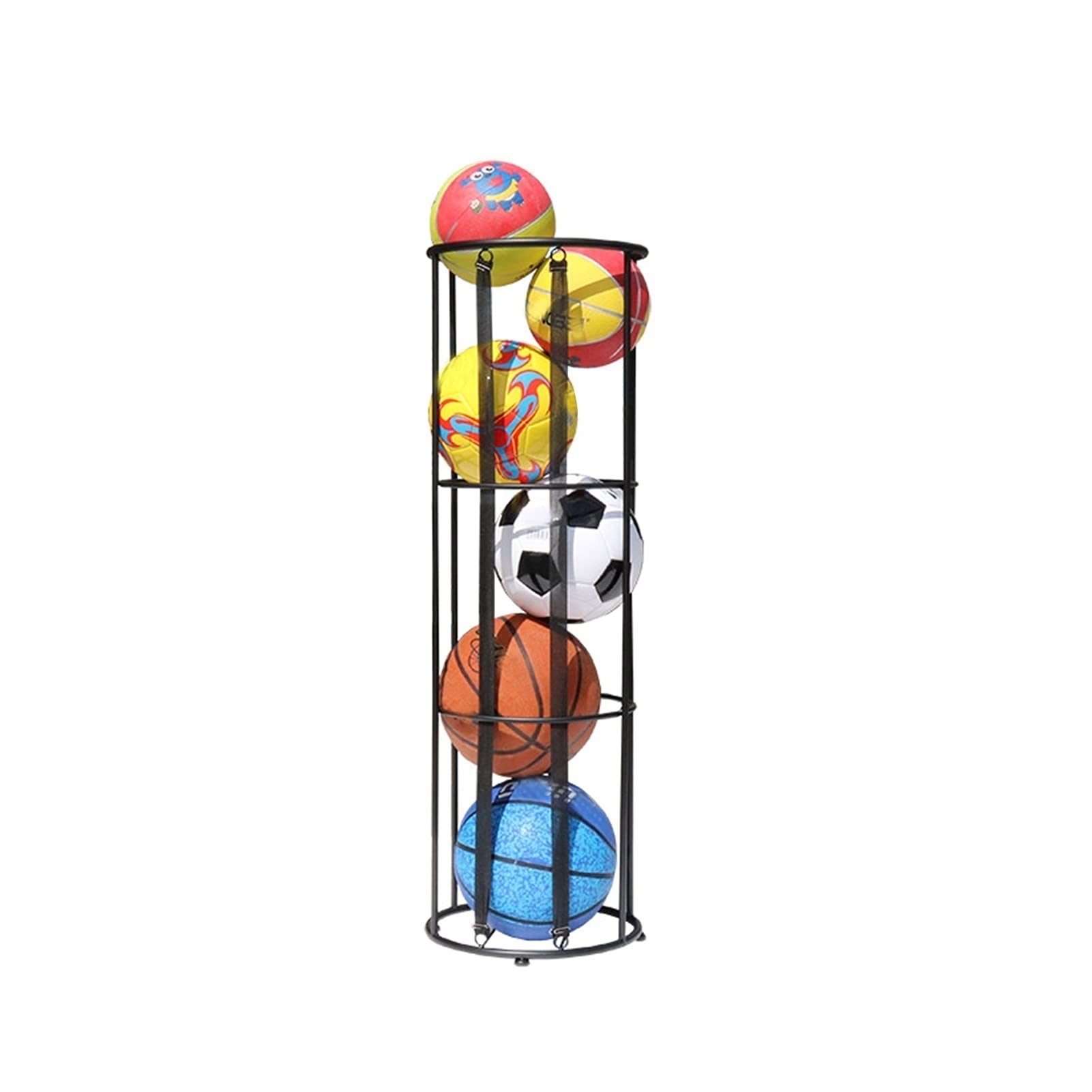 Support de rangement pour ballons de basket-ball pour écoles afin de libérer l'espace au sol