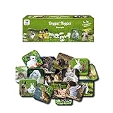 Starnberger Spiele - Memospiel Doppel Hoppel - Tolles Geschenk für Hasen-Fans und Kaninchen-Liebhaber – Familienspiel ab 6 Jahren