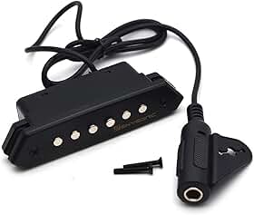 Captador Magnético De Boca Para Violão Aço Single Coil