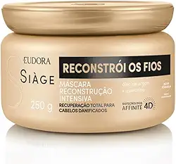 Eudora Máscara Capilar Siàge Reconstrói Os Fios 250g