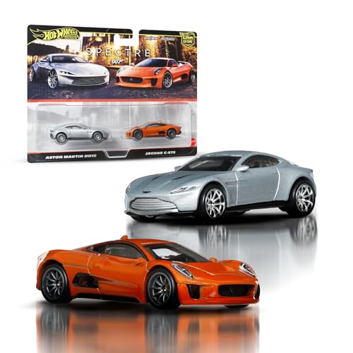 Hot Wheels Premium Car Culture, Pack con Dos vehículos a Escala 1:64, Parejas únicas, neumáticos Real Riders, chasis Metal/Metal, Juguete para coleccionistas, JBL04