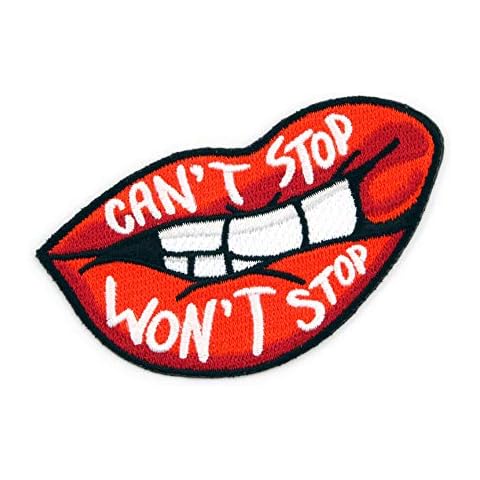Winks For Days Can't Stop Won't Stop Embroidered Iron-On Patch Cover