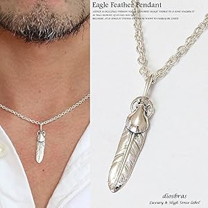 Amazon.co.jp: シルバー925素材【フェザー トップ】ハートフェザー