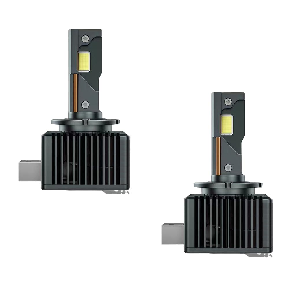 Fari a LED per auto, kit di ricambio, xeno, 12000 lm, 6000 K, 120 W, 2 pezzi, misura universale